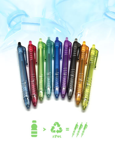 coromat rpet recycled pen